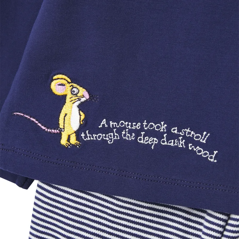 Joules Gruffalo Mack Organically Grown Cotton Jersey Applique - Gruffalo and Mouse-3